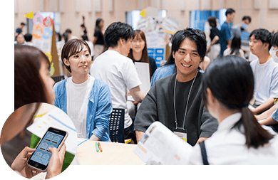熱意のある学生とたくさん出会える